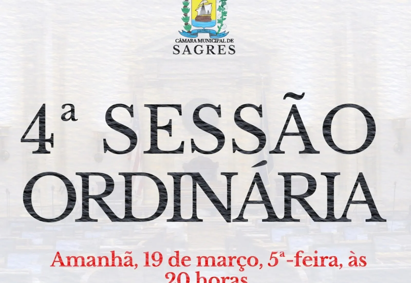 4ª SESSÃO ORDINÁRIA